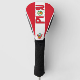 Peru Flag Gorgeous Patriotic Golf Headcover