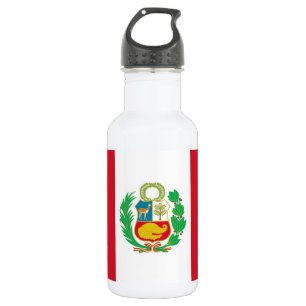 Peru Flag Liberty Flasche Edelstahlflasche