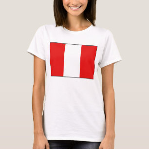 Peru Flag x Map T - Shirt