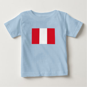 Peru-Flagge Baby T-shirt