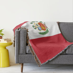 Peru-Flagge Decke