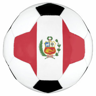 Peru-Flagge Fußball