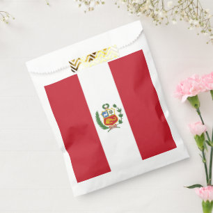 Peru-Flagge Geschenktütchen