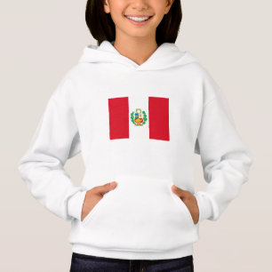Peru-Flagge Hoodie