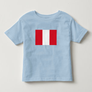 Peru-Flagge Kleinkind T-shirt