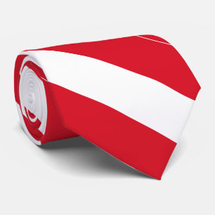 Peru-Flagge Krawatte