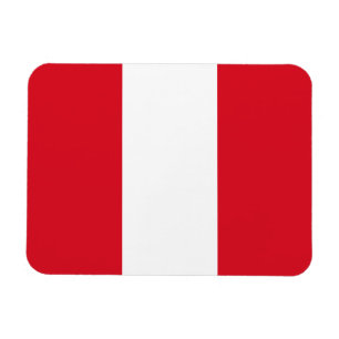 Peru-Flagge Magnet