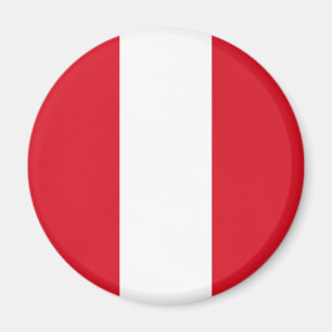 Peru-Flagge Magnet