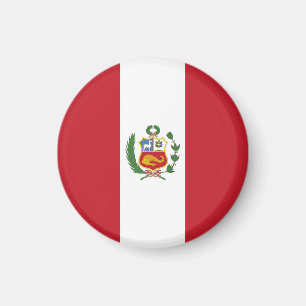 Peru-Flagge Magnet