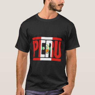 Peru-Flagge Peruanischer Pride Peru Urlaub Peru T-Shirt