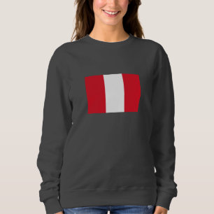 Peru-Flagge Sweatshirt