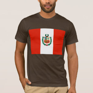 Peru-Flagge T-Shirt