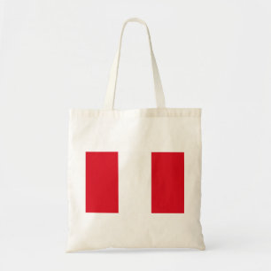 Peru-Flagge Tragetasche