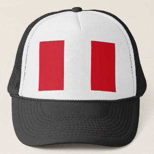 Peru-Flagge Truckerkappe