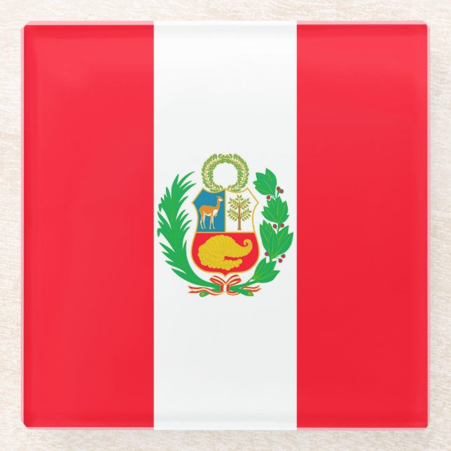 Peru Glasuntersetzer (Vorderseite)