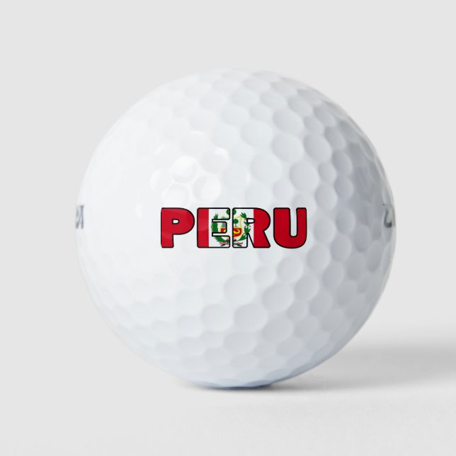 Peru Golfball (Vorderseite)