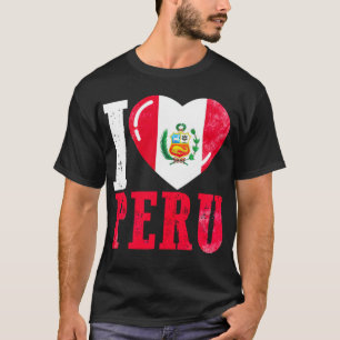 Peru ich liebe Peru T-Shirt