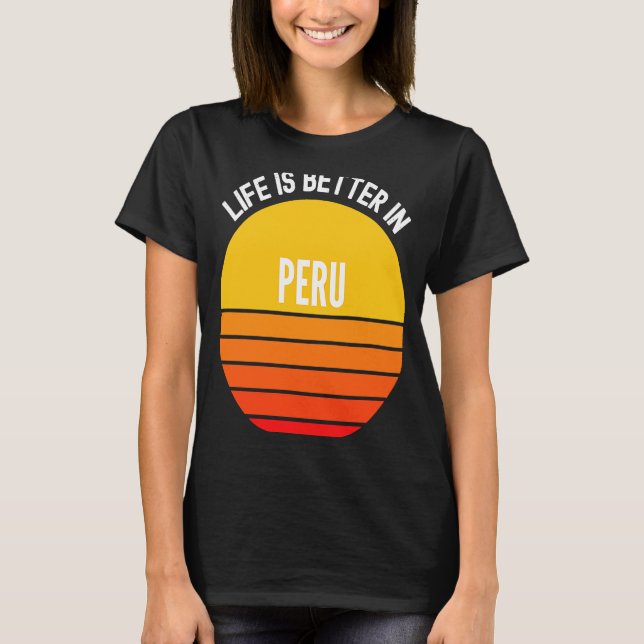 Peru in Peru T-Shirt (Vorderseite)