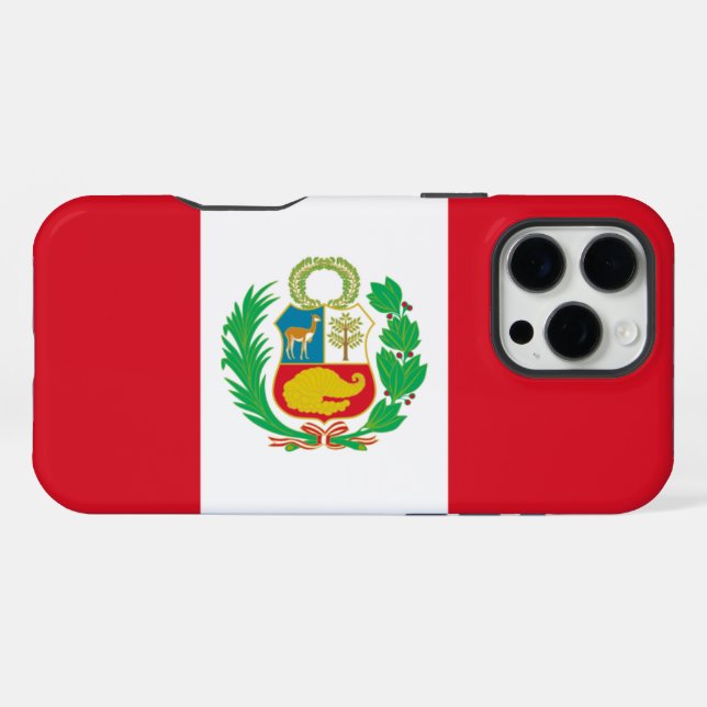 Peru iPhone Hülle (Rückseite (Horizontal))
