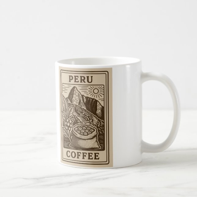 Peru Kaffeetasse (Rechts)