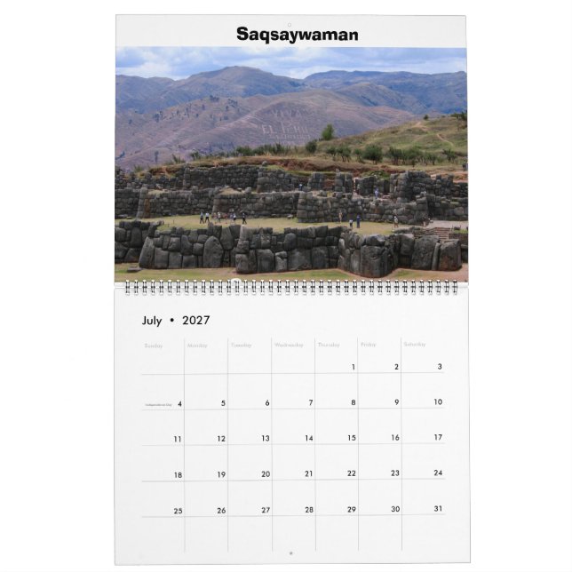 Peru-Kalender Kalender (Jul 2027)