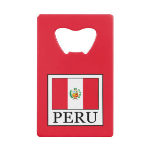 Peru Kreditkartenflaschenöffner