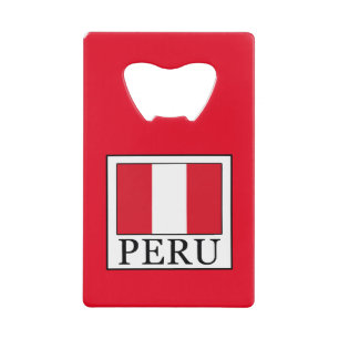 Peru Kreditkartenflaschenöffner