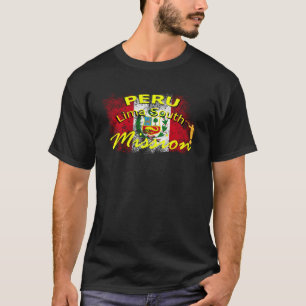 Peru Lima Süd Mormonische LDS-Mission Missionar I T-Shirt