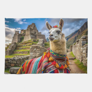 Peru Llama Geschirrtuch
