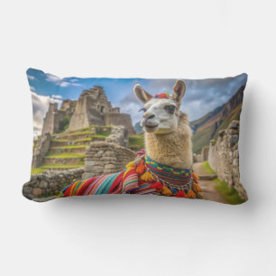 Peru Llama Kissen Für Draußen