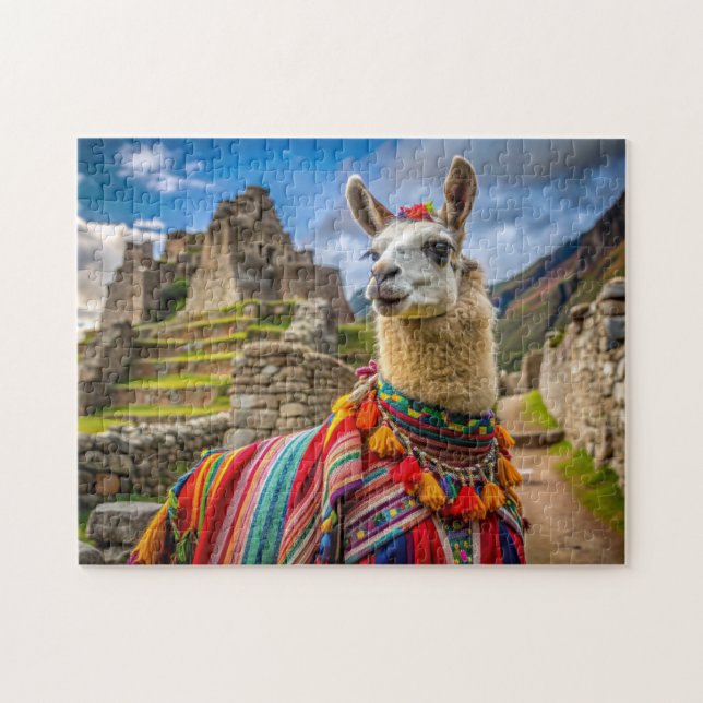 Peru Llama Puzzle (Horizontal)