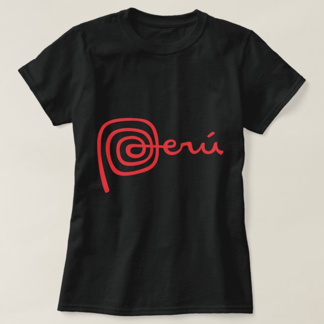 Peru Logo Peru Cusco Nazca Lines Swea T-Shirt (Design vorne)