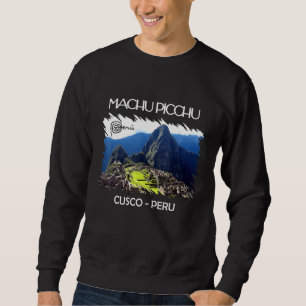 Peru Machu Picchu Cusco Cuzco Lama Männer Frauen K Sweatshirt