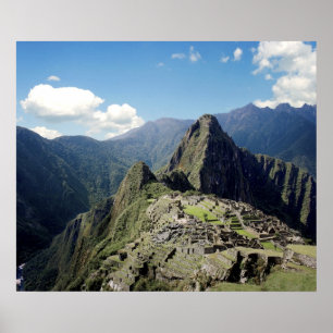 Peru, Machu Picchu, die alte verlorene Stadt 2 Poster