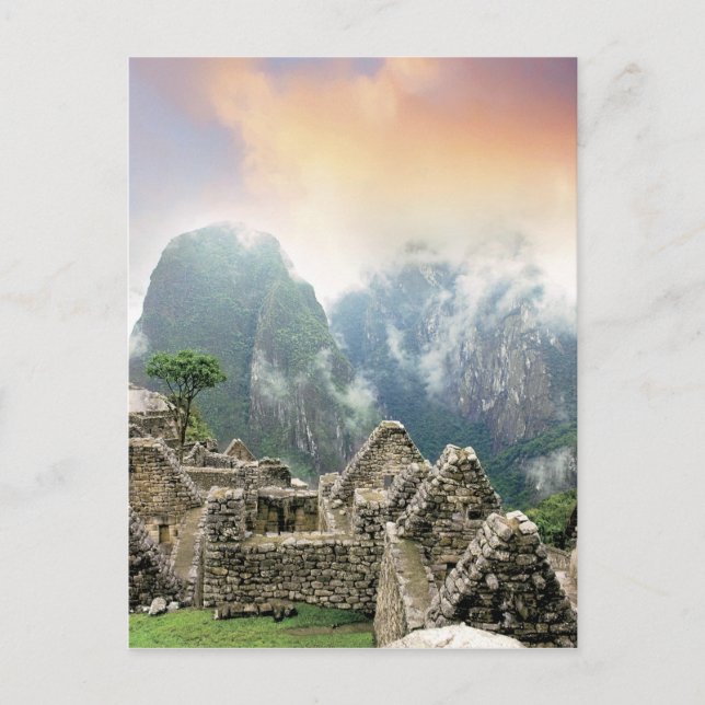 Peru, Machu Picchu, die alte verlorene Stadt Postkarte (Vorderseite)