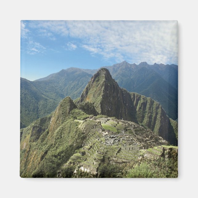 Peru, Machu Picchu, die alte verlorene Stadt von 3 Magnet (Vorne)