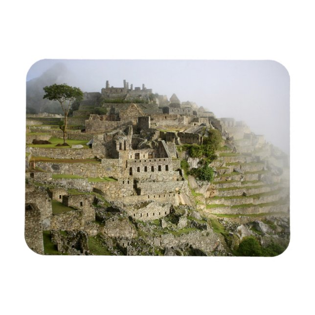 Peru, Machu Picchu. Die alte Zitadelle von Machu Magnet (Horizontal)