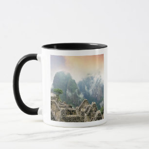 Peru, Machu Picchu, die antike verlorene Stadt der Tasse