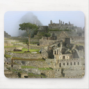 Peru, Machu Picchu. Die antike Zitadelle von Mousepad