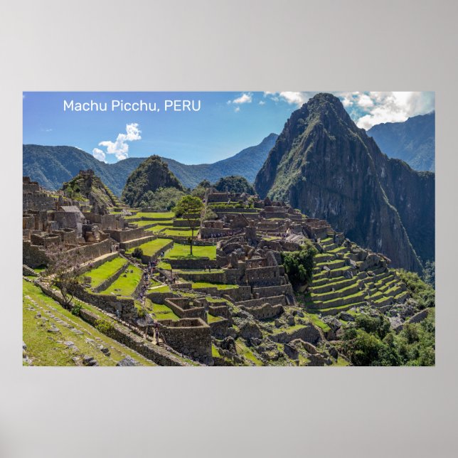 Peru Machu Picchu Poster (Vorne)