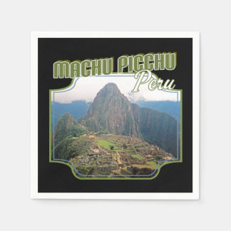 Peru Machu Picchu Ruins - Huayna Picchu Serviette