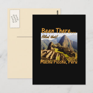 Peru Machu Picchu Wandern Postkarte
