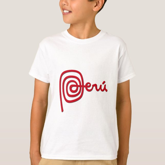 Peru-Marke/Marca Peru T-Shirt (Vorderseite)