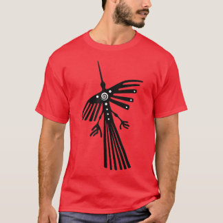 Peru-Nazca-Linien nach Hummingbird condor Silhouet T-Shirt