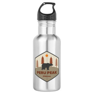 Peru Peak Wilderness Vermont Bär Edelstahlflasche