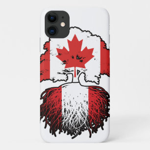 Peru Peruanische kanadische Tree-Roots-Flagge Case-Mate iPhone Hülle