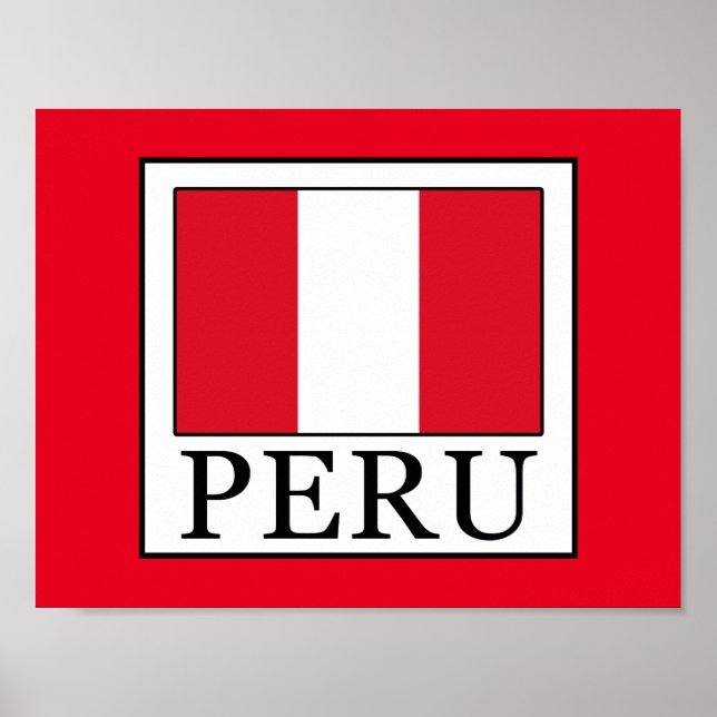 Peru Poster (Vorne)
