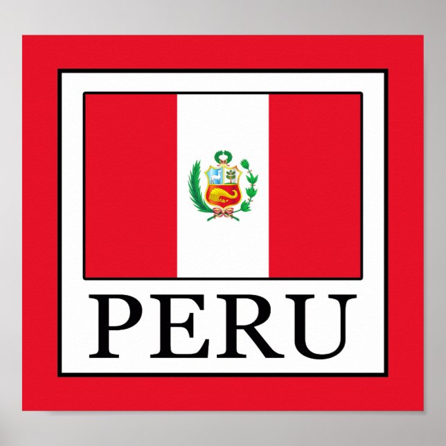 Peru Poster (Vorne)