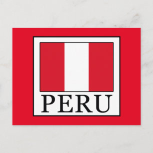 Peru Postkarte