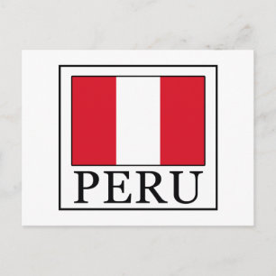 Peru Postkarte